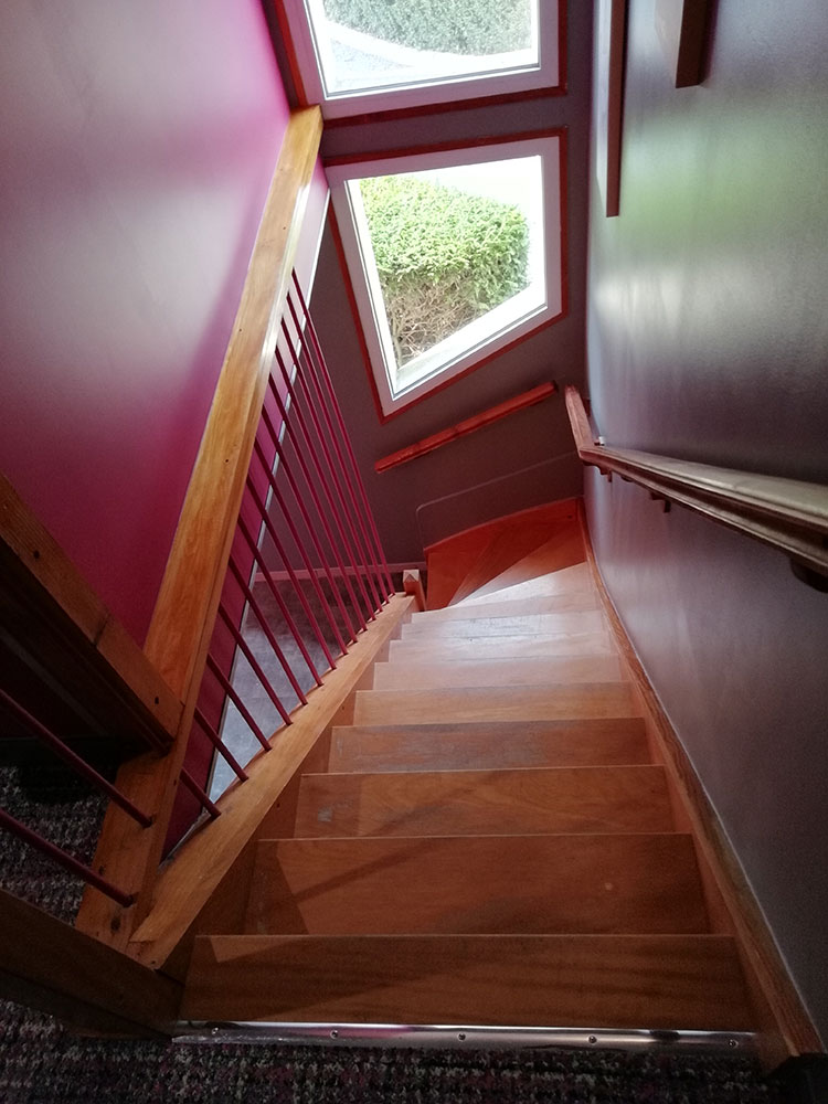 escalier intérieur APRES - CALVI